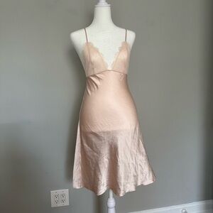 Victoria’s Secret blush lace chemise
